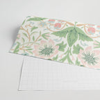 William Morris Strawberry Thief Cochineal Willow Wrapping Paper Gallery Image 2