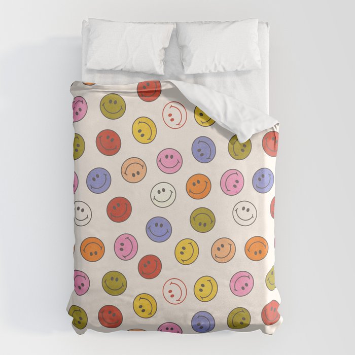 Many Happy Smileys Duvet Cover Gallery Image 6