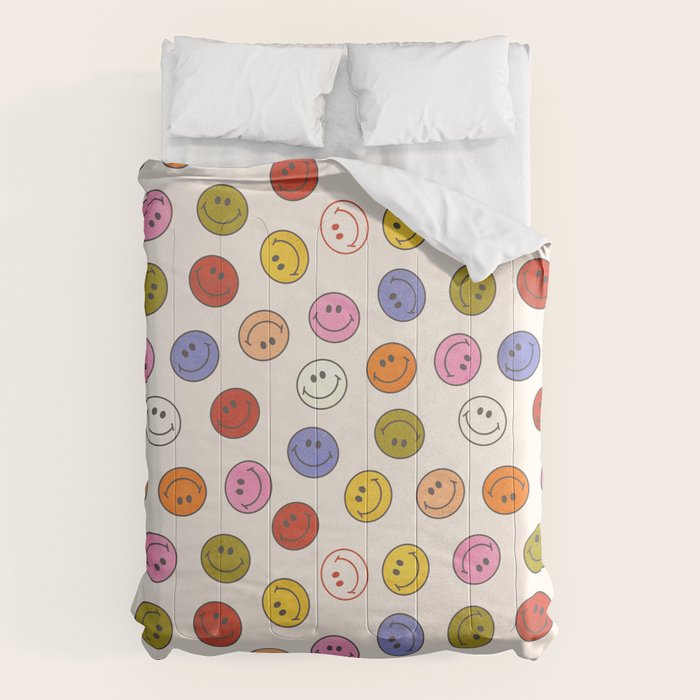 Many Happy Smileys Comforter Gallery Image 6