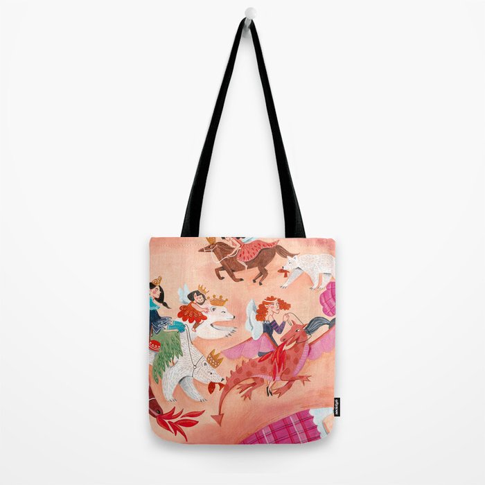 Fairies Bears and Dragons dream Tote Bag Gallery Image 2