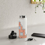 Scandinavian Color - Stockholm Sweden Travel Photography Water Bottle Gallery Image 4