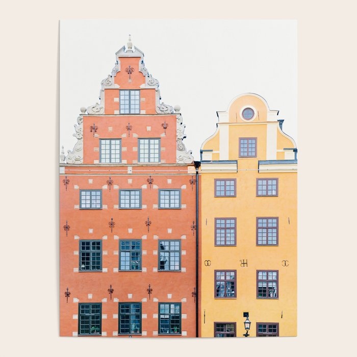 Scandinavian Color - Stockholm Sweden Travel Photography Poster Gallery Image 4