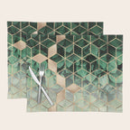 Leaves And Cubes Placemat Gallery Image 1