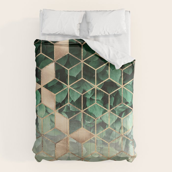Leaves And Cubes Comforter Gallery Image 6