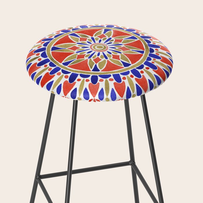 Mandala - America Palette Stool Gallery Image 2
