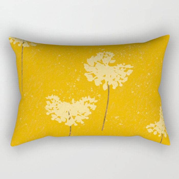 Dandelion Breezes Rectangular Pillow Gallery Image 2
