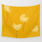 Dandelion Breezes Wall Tapestry Gallery Image 4