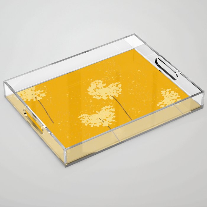 Dandelion Breezes Acrylic Tray Gallery Image 1