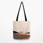 Cat Landscape 124 Tote Bag Gallery Image 2