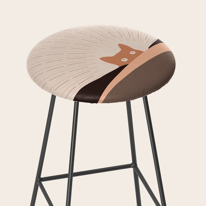 Cat Landscape 124 Stool Gallery Image 2