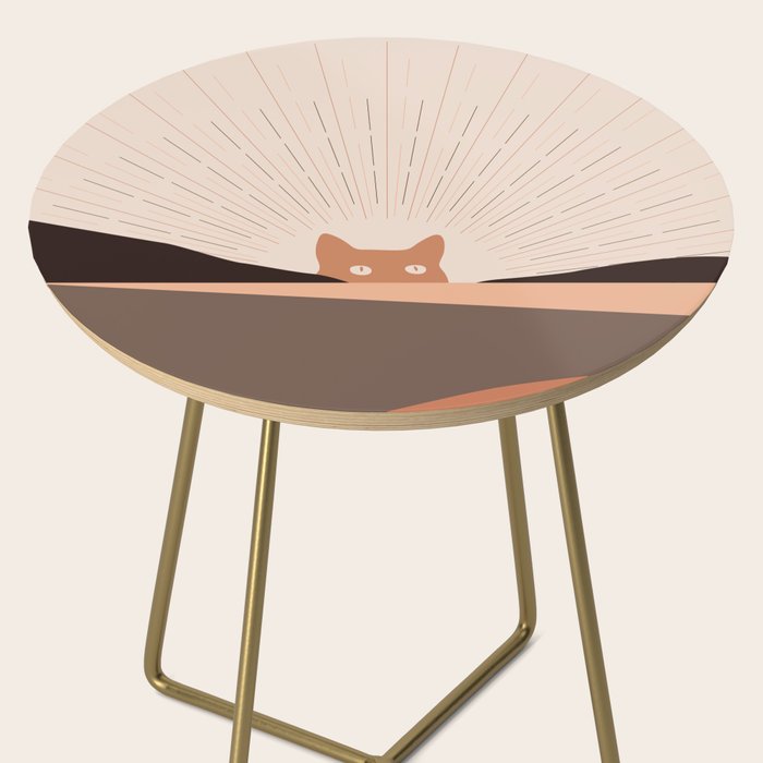 Cat Landscape 124 Side Table Gallery Image 2