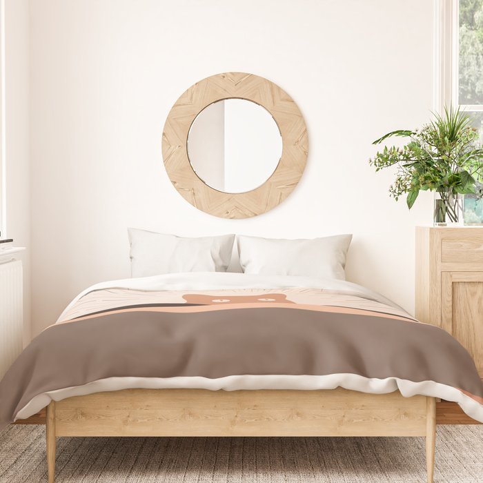 Cat Landscape 124 Duvet Cover Gallery Image 3