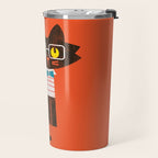 Fitz - Preppy cat Travel Mug Gallery Image 2