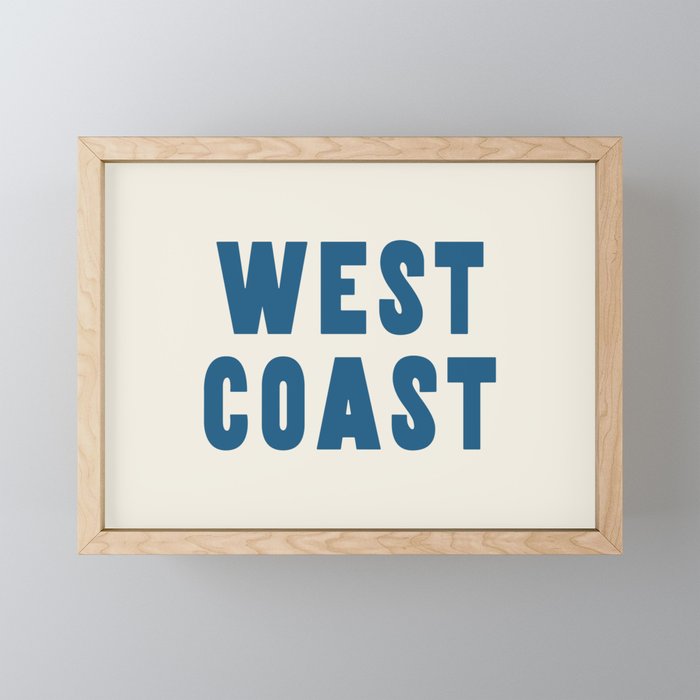 West Coast Mini Art Print Gallery Image 1