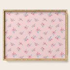 Vintage Cherry Blossom Bouquets Serving Tray Gallery Image 1