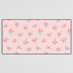 Vintage Cherry Blossom Bouquets Desk Mat Gallery Image 3