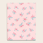 Vintage Cherry Blossom Bouquets Notebook Gallery Image 4