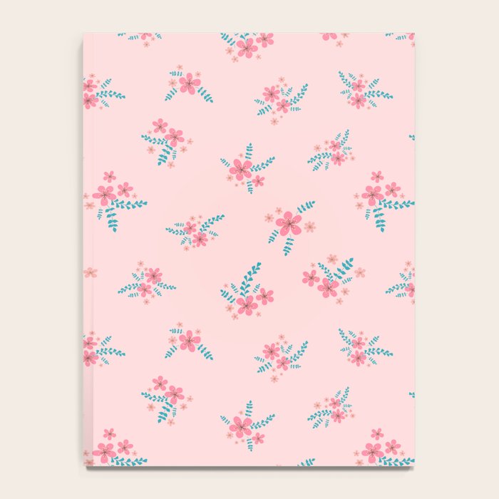 Vintage Cherry Blossom Bouquets Notebook Gallery Image 4