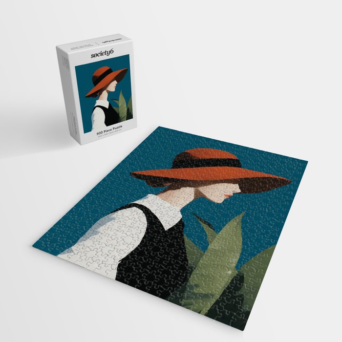 Vintage Elegance in Autumn Light Jigsaw Puzzle Gallery Image 2