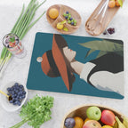 Vintage Elegance in Autumn Light Cutting Board Gallery Image 2