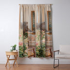 Wildlife Wall Art Elephant maximalist Flower Poster luxurious living Room Decor Renaissance Print Window Curtain Gallery Image 5