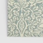 William Morris Brer Rabbit Blue Slate Vellum Pattern Poster Gallery Image 3