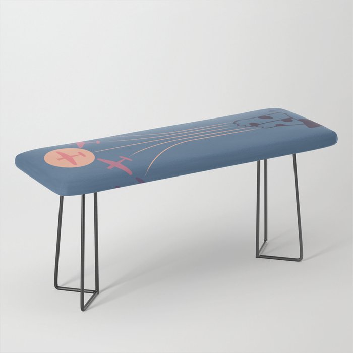 Cat Landscape 19 Bench Gallery Image 1