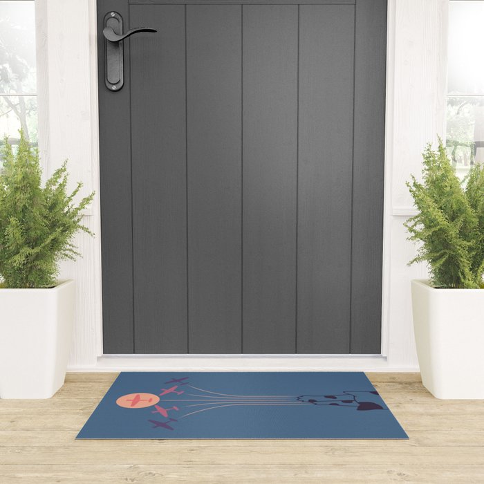 Cat Landscape 19 Welcome Mat Gallery Image 3