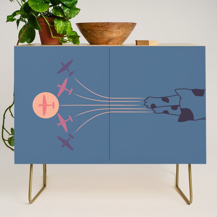 Cat Landscape 19 Credenza Gallery Image 1