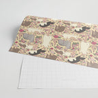 Rats & Peonies Wrapping Paper Gallery Image 2
