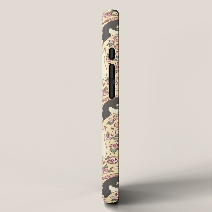 Rats & Peonies iPhone Case Gallery Image 2