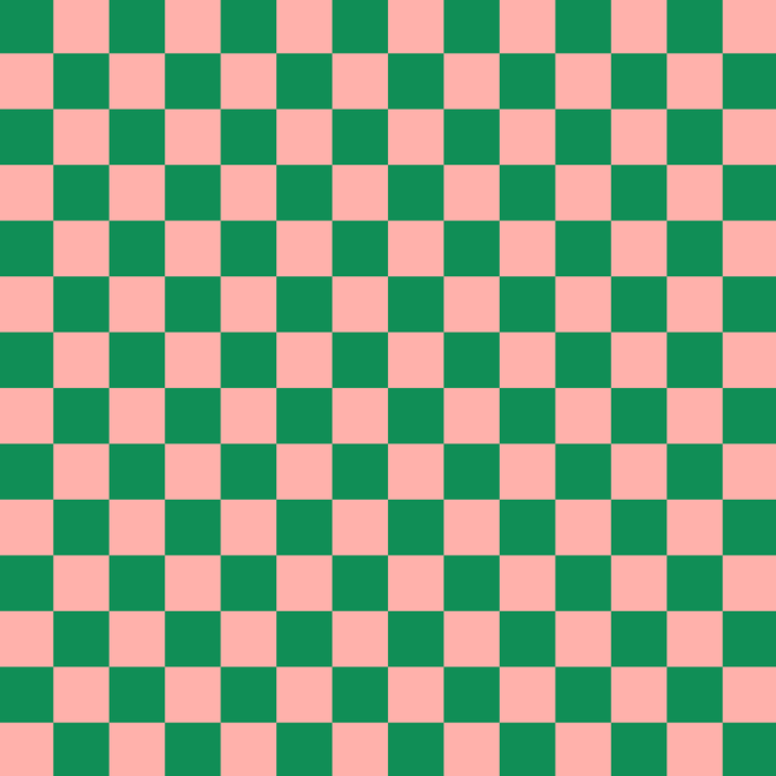 Miniature Check Pattern in Pink and Green Coffee Mug Gallery Image 2