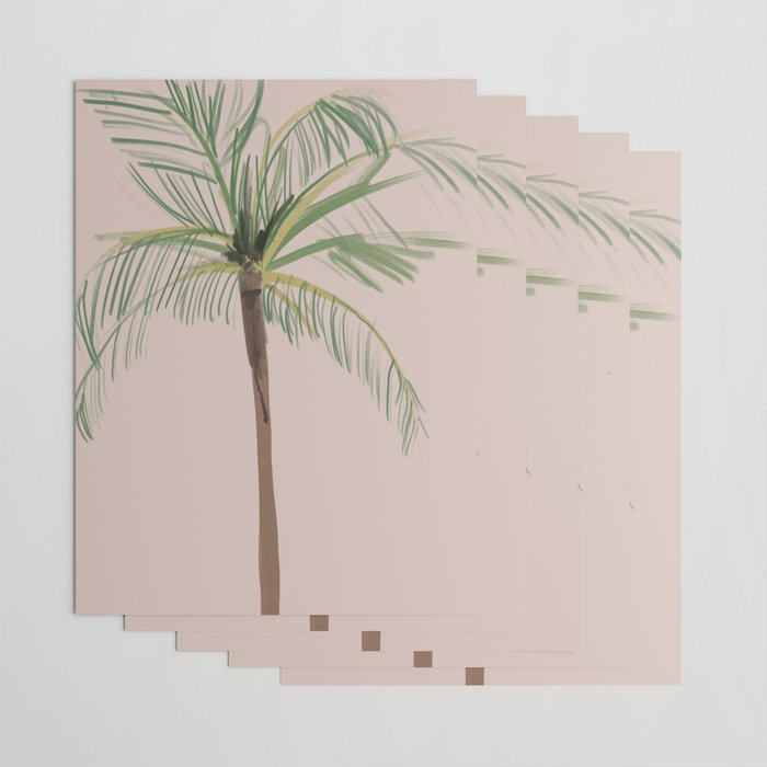 Palm Tree Bliss Wrapping Paper Gallery Image 3