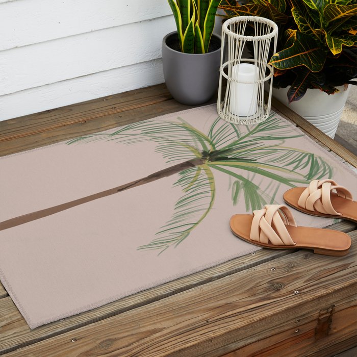 Palm Tree Bliss Outdoor Rug Gallery Image 2