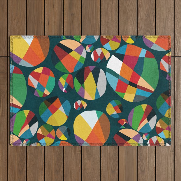 Wheel of fortune Outdoor Rug Gallery Image 1