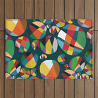 Wheel of fortune Outdoor Rug Gallery Image 1