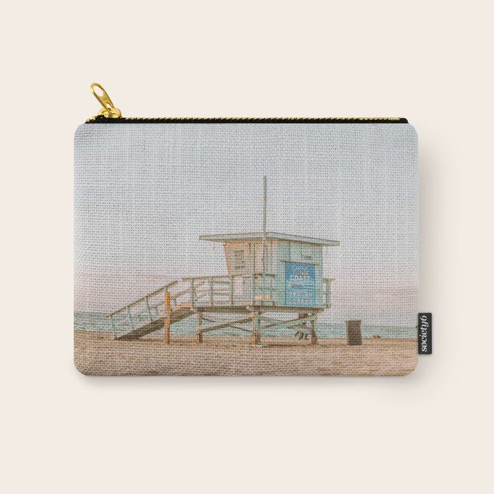 no lifeguard xiv / redondo beach, california Carry All Pouch Gallery Image 1