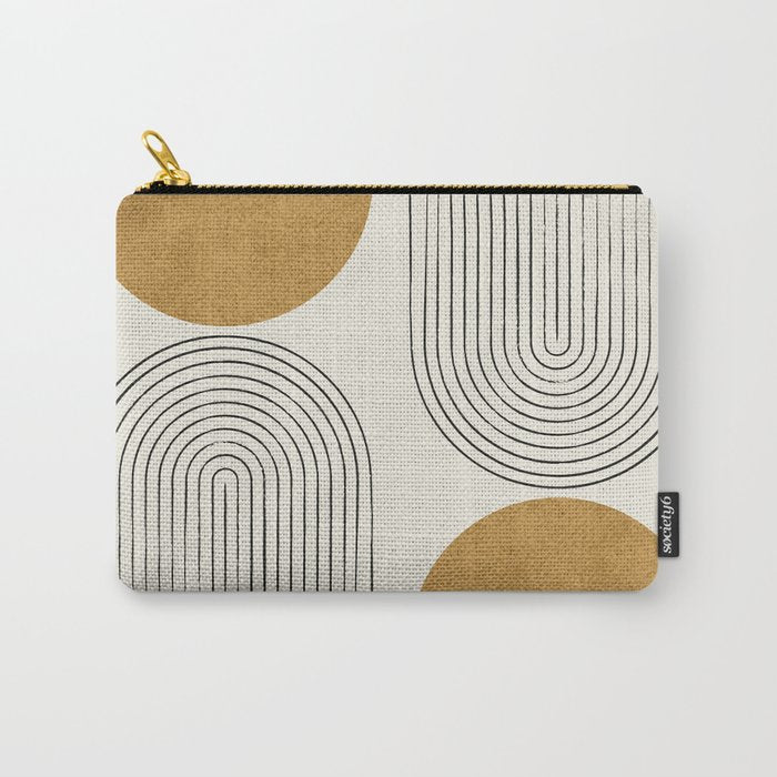 Arch Balance Gold Carry All Pouch Gallery Image 1