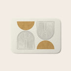 Arch Balance Gold Bath Mat Gallery Image 1