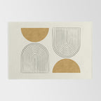 Arch Balance Gold Rug Gallery Image 2