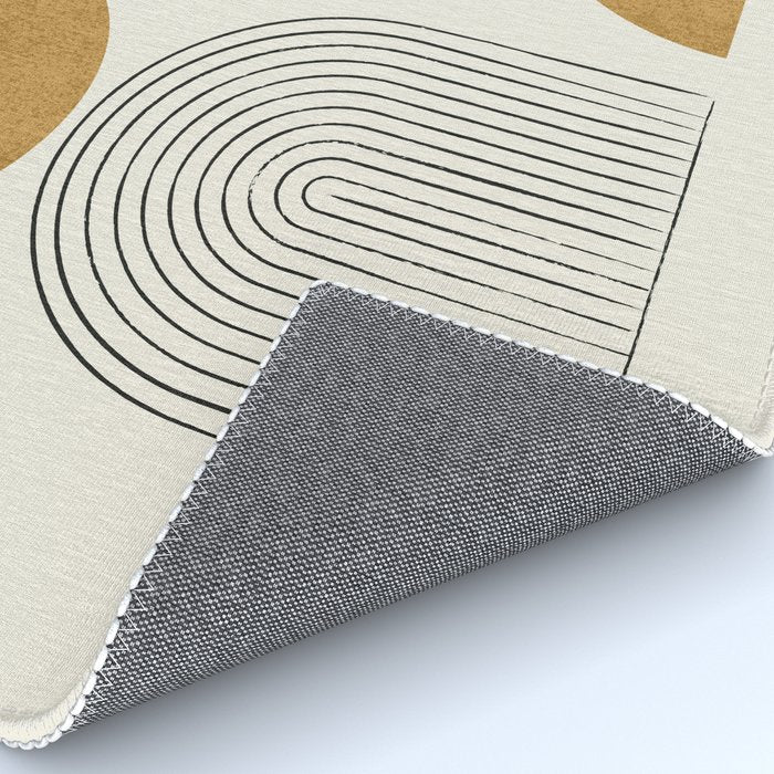 Arch Balance Gold Rug Gallery Image 4
