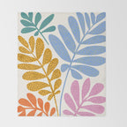 Everywhere All The Time / Whimsical Botanical Series Throw Blanket Gallery Image 2