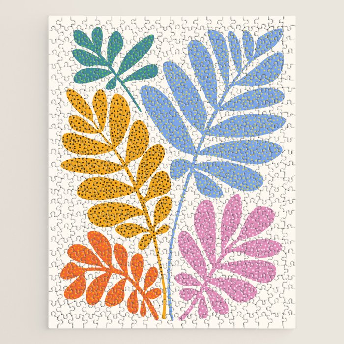 Everywhere All The Time / Whimsical Botanical Series Jigsaw Puzzle