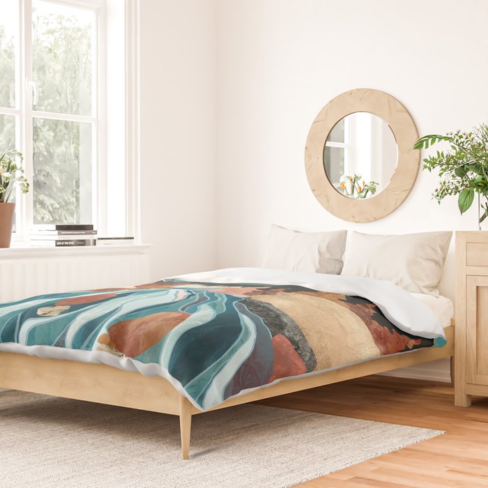 Blue River Duvet Cover Gallery Image 2