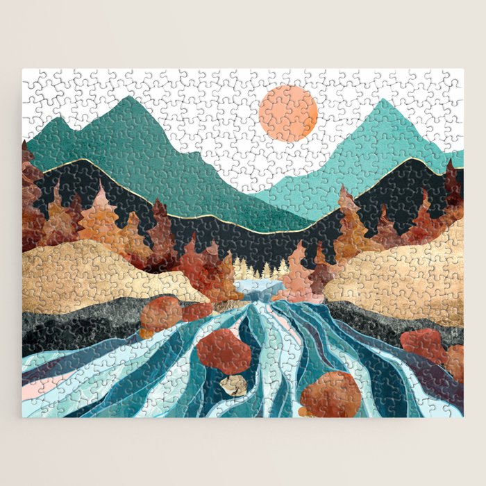 Blue River Jigsaw Puzzle Gallery Image 1