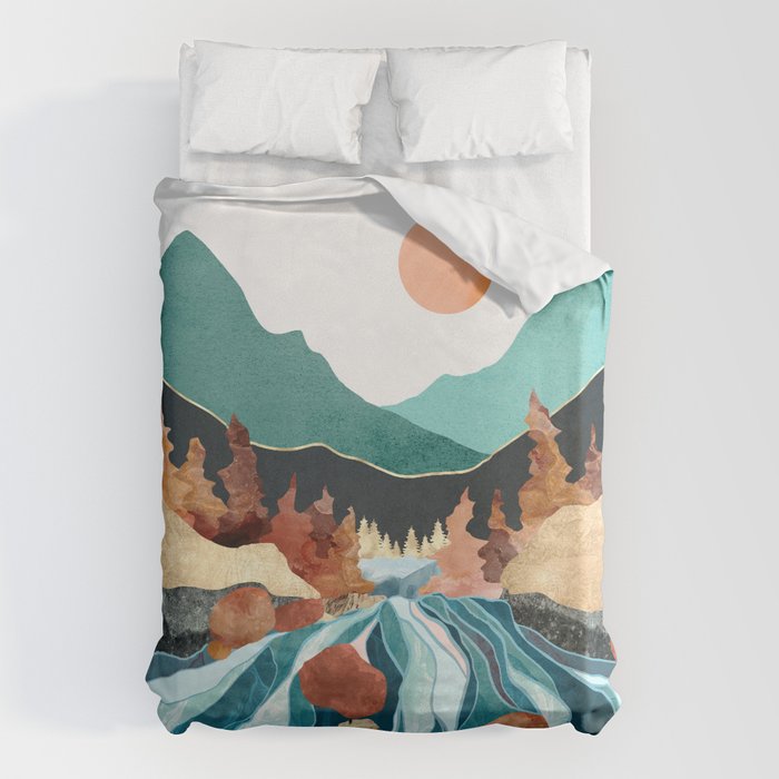 Blue River Duvet Cover Gallery Image 1