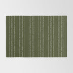 Lines #5 (Olive Green) Rug Gallery Image 2