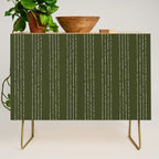 Lines #5 (Olive Green) Credenza Gallery Image 1