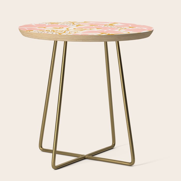 Ever blooming good vibes soft colors Side Table Gallery Image 1