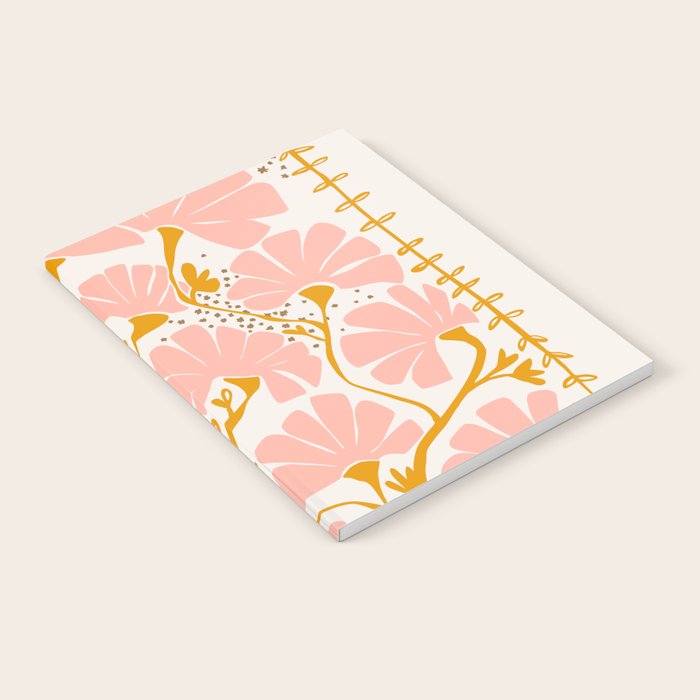 Ever blooming good vibes soft colors Notebook Gallery Image 2